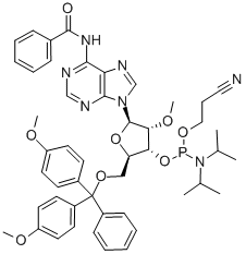 2’-O-methyl-ra(n-bz)phosphoramidite Structure,110782-31-5Structure