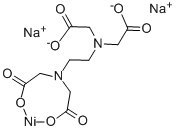 Ethylenediaminetetraacetic Acid Disodium Nickel(II) Salt Structure,11079-07-5Structure