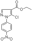 Ethyl 5-chloro-1-(4-nitrophenyl)-1h-pyrazole-4-carboxylate Structure,110821-37-9Structure