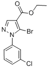 Ethyl 5-bromo-1-(3-chlorophenyl)-1h-pyrazole-4-carboxylate Structure,110821-39-1Structure