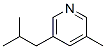 Pyridine, 3-methyl-5-(2-methylpropyl)-(9ci) Structure,110823-90-0Structure