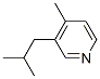 Pyridine, 4-methyl-3-(2-methylpropyl)-(9ci) Structure,110823-92-2Structure