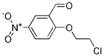 2-(2-Chloroethoxy)-5-nitrobenzaldehyde Structure,110837-53-1Structure