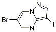 6-Bromo-3-iodo-pyrazolo[1,5-a]pyrimidine Structure,1109284-33-4Structure