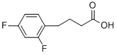 4-(2,4-Difluorophenyl)butanoic acid Structure,110931-78-7Structure