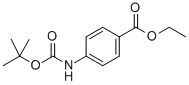 Ethyl 4-(tert-butoxycarbonylamino)benzoate Structure,110969-44-3Structure