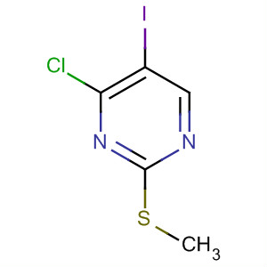 4-Chloro-5-iodo-2-(methylthio)pyrimidine Structure,111079-19-7Structure