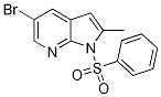 5-Bromo-2-methyl-1-(phenylsulfonyl)-1h-pyrrolo[2,3-b]pyridine Structure,1111638-01-7Structure