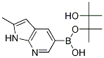 2-Methyl-1h-pyrrolo[2,3-b]pyridine-5-boronic acid pinacol ester Structure,1111638-03-9Structure