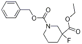 Ethyl 1-cbz-3-fluoropiperidine-3-carboxylate Structure,1111640-60-8Structure