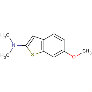 Benzo[b]thiophen-2-amine, 6-methoxy-n,n-dimethyl- Structure,111359-29-6Structure