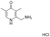 2-(Aminomethyl)-3,5-dimethylpyridin-4(1H)-one hydrochloride Structure,1114596-81-4Structure