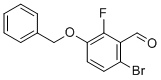 3-(Benzyloxy)-6-bromo-2-fluorobenzaldehyde Structure,1114809-05-0Structure