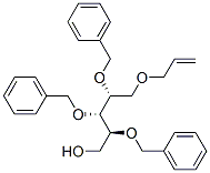 5-O-Allyl-2,3,4-tri-O-benzyl-D-ribitol Structure,111549-97-4Structure