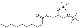 Decanoic acid 2,3-bis[(trimethylsilyl)oxy]propyl ester Structure,1116-64-9Structure