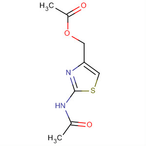 [2-(Acetylamino)-1,3-thiazol-4-yl]methyl acetate Structure,111608-67-4Structure