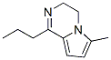 Pyrrolo[1,2-a]pyrazine, 3,4-dihydro-6-methyl-1-propyl- (9ci) Structure,111609-54-2Structure