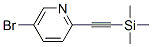 5-Bromo-2-[2-(trimethylsilyl)ethynyl]pyridine Structure,111770-80-0Structure