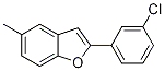 2-(3-Chlorophenyl)-5-methylbenzofuran Structure,1117722-87-8Structure