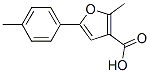 2-Methyl-5-(4-methylphenyl)-3-furoic acid Structure,111787-86-1Structure