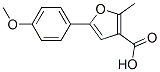 5-(4-Methoxyphenyl)-2-methyl-3-furoic acid Structure,111787-87-2Structure