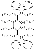 (R)-(+)-3,3’-bis(triphenylsilyl)-1,1’-bi-2,2’-naphthol Structure,111822-69-6Structure