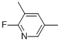 Pyridine, 2-fluoro-3,5-dimethyl- (9ci) Structure,111887-71-9Structure