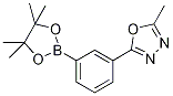 2-Methyl-5-[3-(4,4,5,5-tetramethyl-1,3,2-dioxaborolan-2-yl)phenyl]-1,3,4-oxadiazole Structure,1119090-20-8Structure