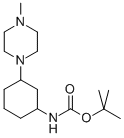 Tert-butyl 3-(4-methylpiperazin-1-yl)cyclohexylcarbamate Structure,1119283-49-6Structure