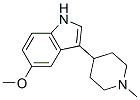 1H-Indole, 5-methoxy-3-(1-methyl-4-piperidinyl)- Structure,111963-87-2Structure