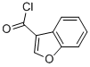 Benzo[b]furan-3-carbonyl chloride Structure,111964-21-7Structure