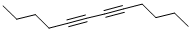 5,7-Dodecadiyne Structure,1120-29-2Structure