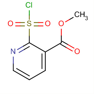 Methyl 2-(chlorosulfonyl)nicotinate Structure,112006-52-7Structure