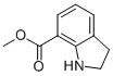 Indoline-7-carboxylic acid methyl ester Structure,112106-91-9Structure