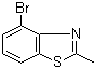 4-Bromo-2-methylbenzothiazole Structure,112146-10-8Structure