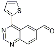 4-(Thiophen-2-yl)quinazoline-6-carbaldehyde Structure,1121529-14-3Structure