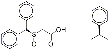 (R)-modafinil carboxylate (s)-alpha-methylbenzenemethanamine salt Structure,112245-25-7Structure