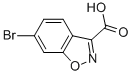 6-Bromo-benzo[d]isoxazole-3-carboxylic acid Structure,1123169-17-4Structure