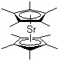 Bis(pentamethylcyclopentadienyl)strontium Structure,112379-48-3Structure