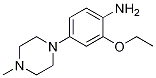 2-Ethoxy-4-(4-methyl-1-piperazinyl)benzenamine Structure,1124330-34-2Structure