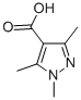 1,3,5-Trimethyl-1h-pyrazole-4-carboxylic acid Structure,1125-29-7Structure