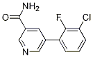 5-(3-Chloro-2-fluorophenyl)pyridine-3-carboxamide Structure,1125445-55-7Structure