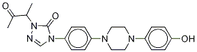 2-[2-(3-Oxobutyl)]-4-{4-[4-(4-hydroxyphenyl)-piperazin-1-yl]-phenyl}-2,4-dihydro-[1,2,4-triazol-3-one Structure,112559-69-0Structure