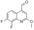 4-Quinolinecarboxaldehyde, 7,8-difluoro-2-methoxy- Structure,1125702-52-4Structure