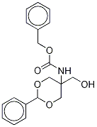 N-[5-(hydroxymethyl)-2-phenyl-1,3-dioxan-5-yl]-carbamic acid benzyl ester Structure,1125824-87-4Structure