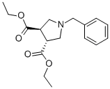 Diethyl trans-1-benzyl-3,4-pyrrolidinedicarboxylate Structure,1126794-79-3Structure