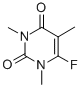 1,3-Dimethyl-6-fluorothymine Structure,112706-71-5Structure