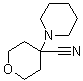 4-(Piperidin-1-yl)tetrahydro-2h-pyran-4-carbonitrile Structure,112799-19-6Structure