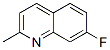 7-Fluoro-2-methylquinoline Structure,1128-74-1Structure