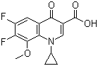 1-Cyclopropyl-6,7-difluoro-1,4-dihydro-8-methoxy-4-oxo-3-quinolinecarboxylic acid Structure,112811-72-0Structure